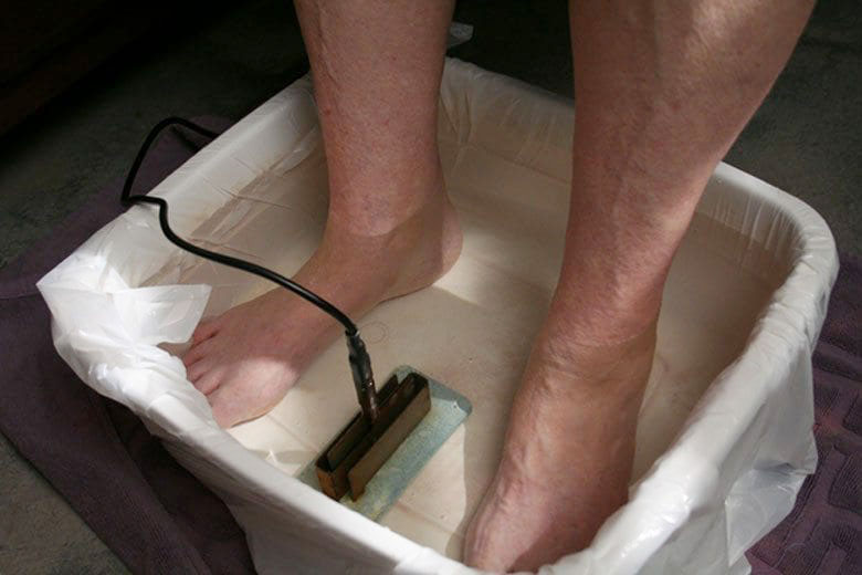 Ruggiero ion cleanse foot bath